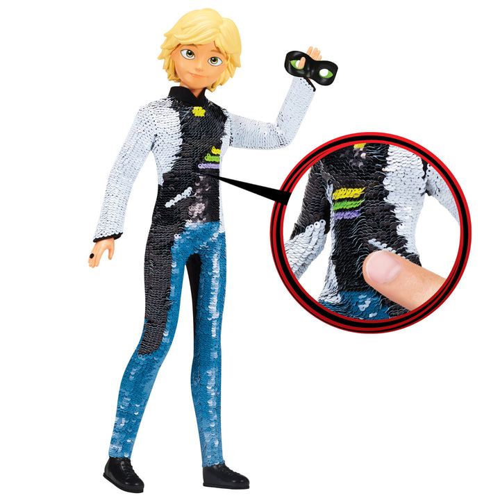 Miraculous: Ladybug and the Black Cat Adrien Fashion Flip Doll