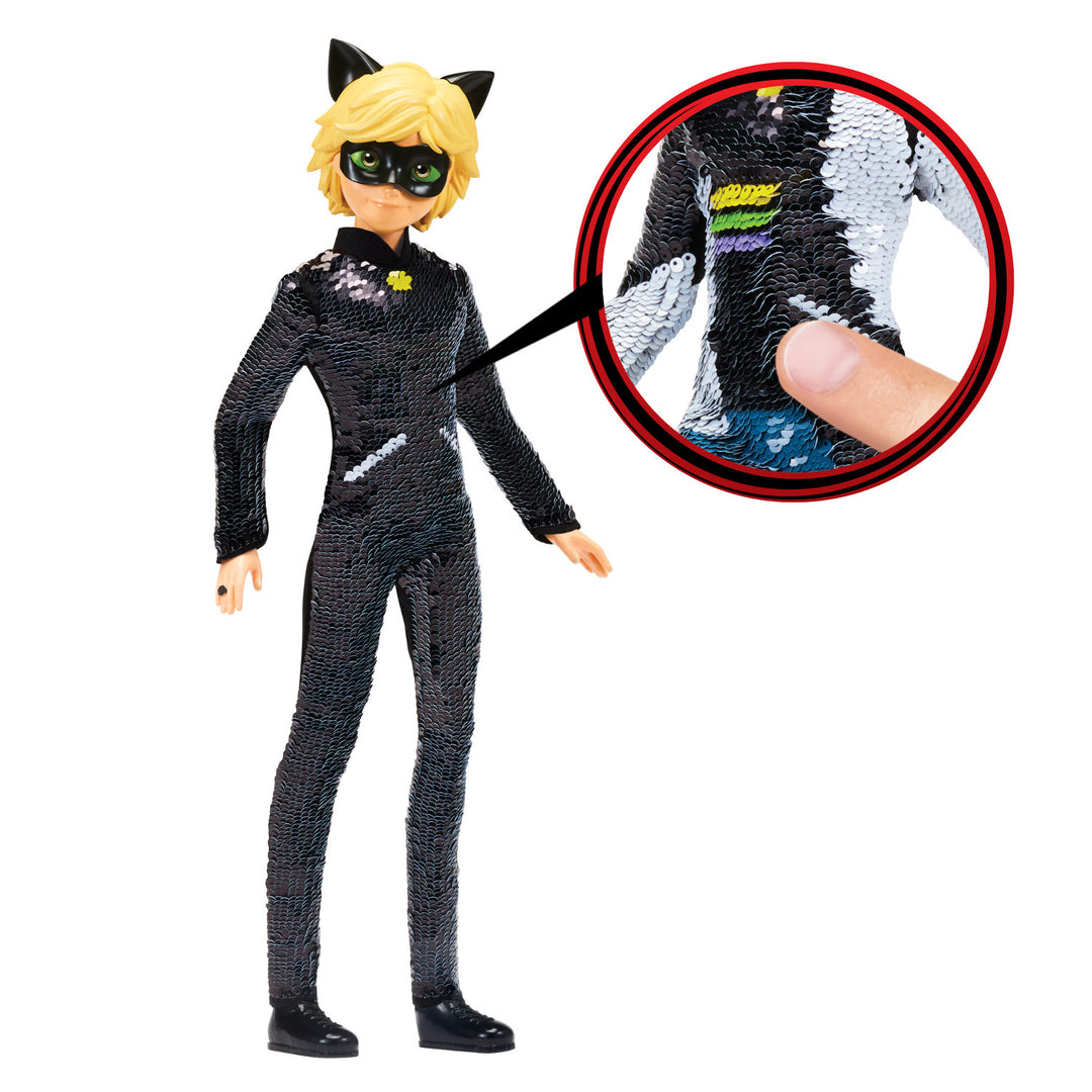 Miraculous: Ladybug and the Black Cat Adrien Fashion Flip Doll