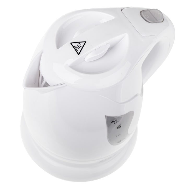 Hervidor de agua sin cable Adler, 850W, 1L, blanco, AD 08 w