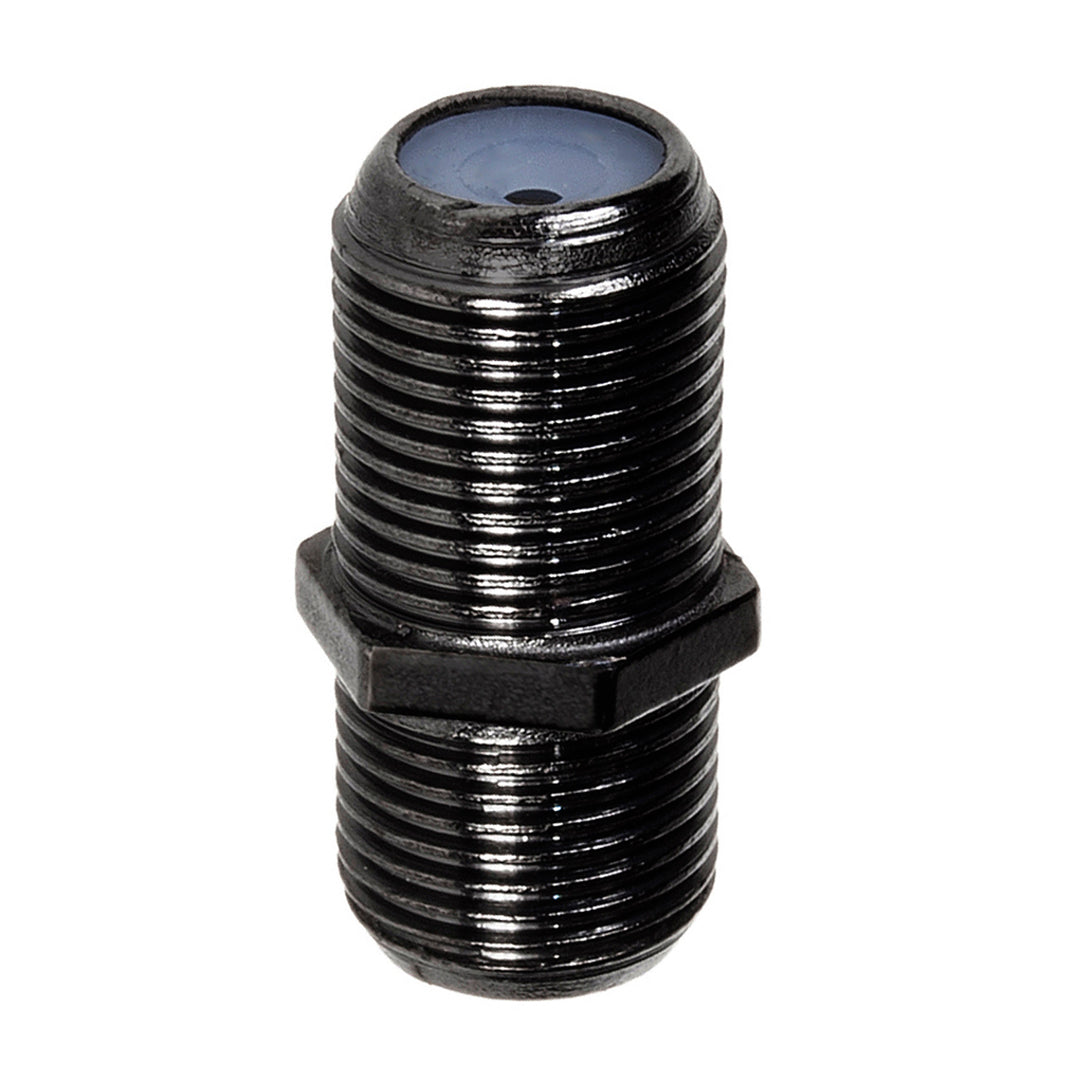 10x Maclean F-F barrel socket, transición profesional, enchufe níquel negro, MCTV-904