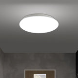 Luminária de teto LED Maclean MCE347 com sensor, sensor de micro-ondas 5,8 GHz, 4000 K, 12 W, 950 lm, IP44