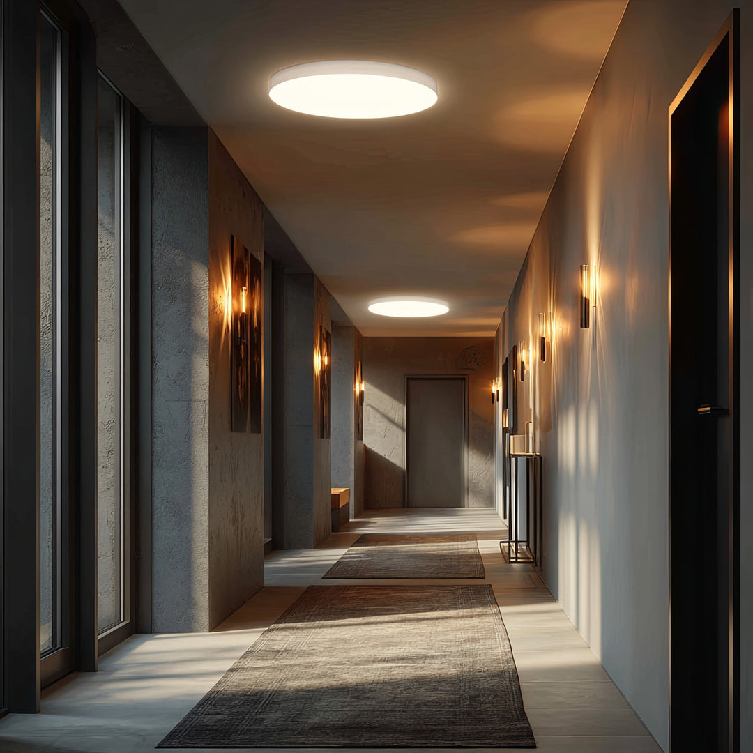 Maclean MCE347 Lámpara LED de techo con sensor, sensor microondas 5,8GHz,4000K, 12W, 950lm, IP44