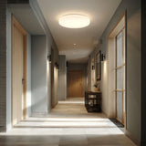 Luminária de teto LED Maclean MCE347 com sensor, sensor de micro-ondas 5,8 GHz, 4000 K, 12 W, 950 lm, IP44