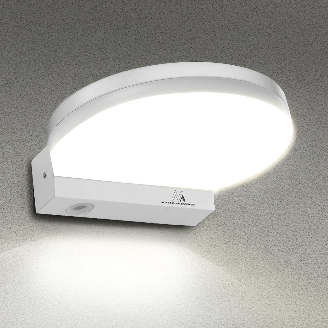 Maclean MCE346 W Lámpara LED, blanca, 15W, IP65, 1300lm, blanco neutro (4000K)