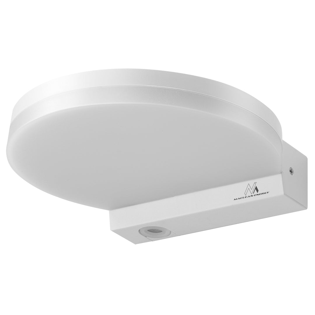 Maclean MCE346 W Lámpara LED, blanca, 15W, IP65, 1300lm, blanco neutro (4000K)