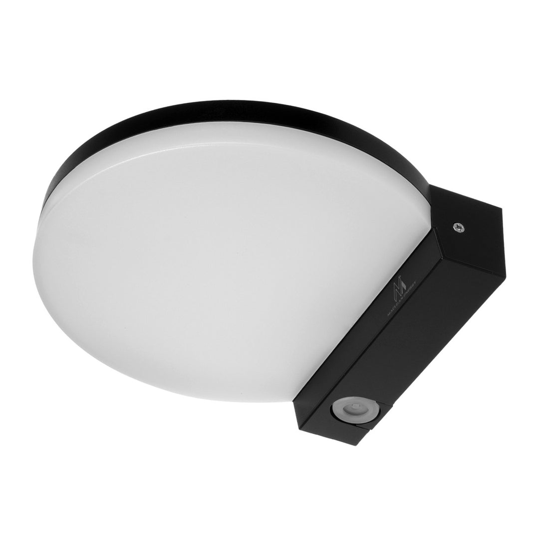 Maclean MCE346 B Lámpara LED, negra, 15W, IP65, 1300lm, blanco neutro (4000K)