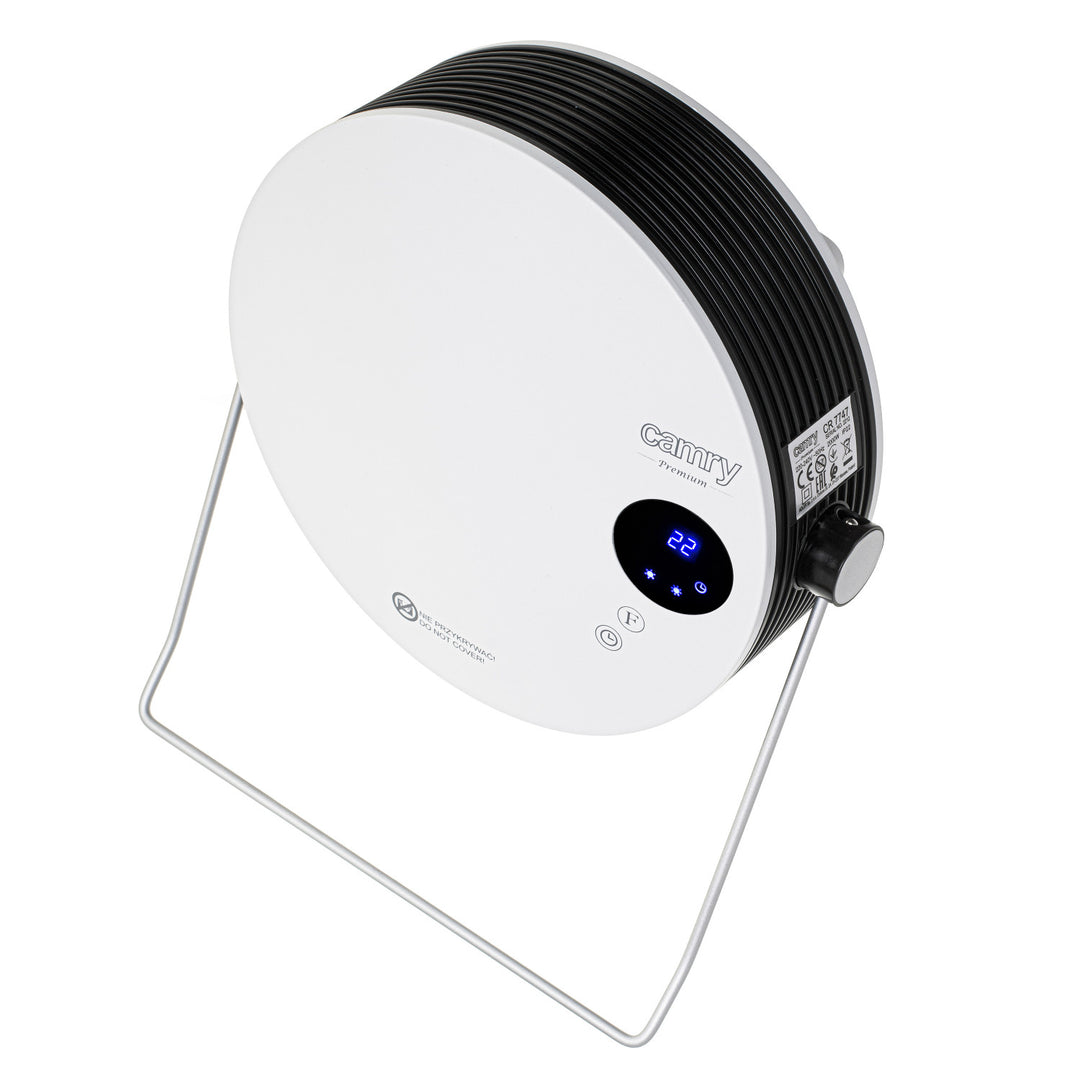 Calefactor de baño Camry, potencia 2000W, 2 niveles de calefacción, pantalla LCD, mando a distancia, CR 7747