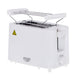 Torradeira Adler, controlo de 6 níveis, grelha para pão, 900 W, branca, AD 3223
