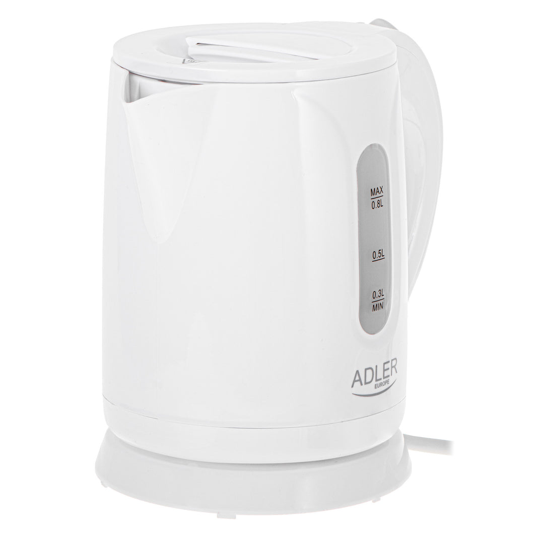 Hervidor eléctrico inalámbrico Adler, capacidad 0,8 l, potencia 850 W, AD1371