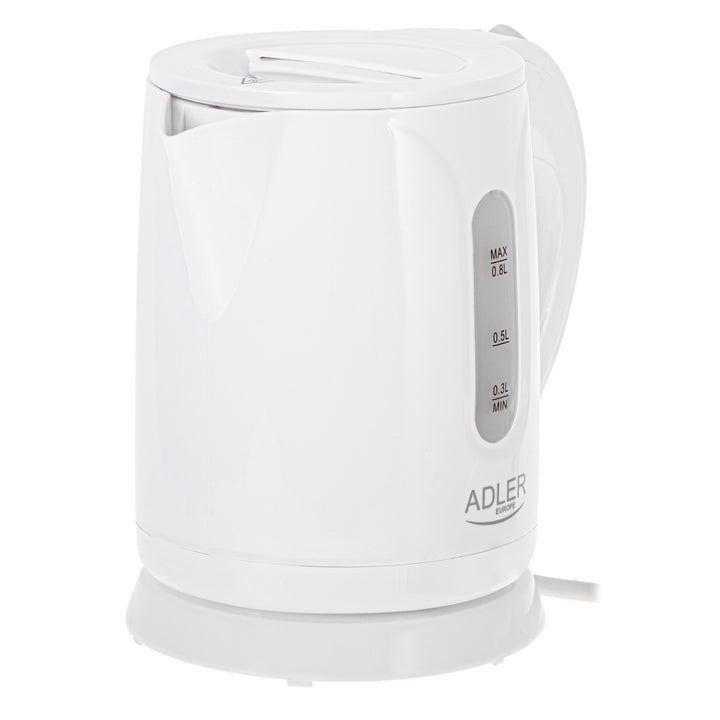 Hervidor eléctrico inalámbrico Adler, capacidad 0,8 l, potencia 850 W, AD1371