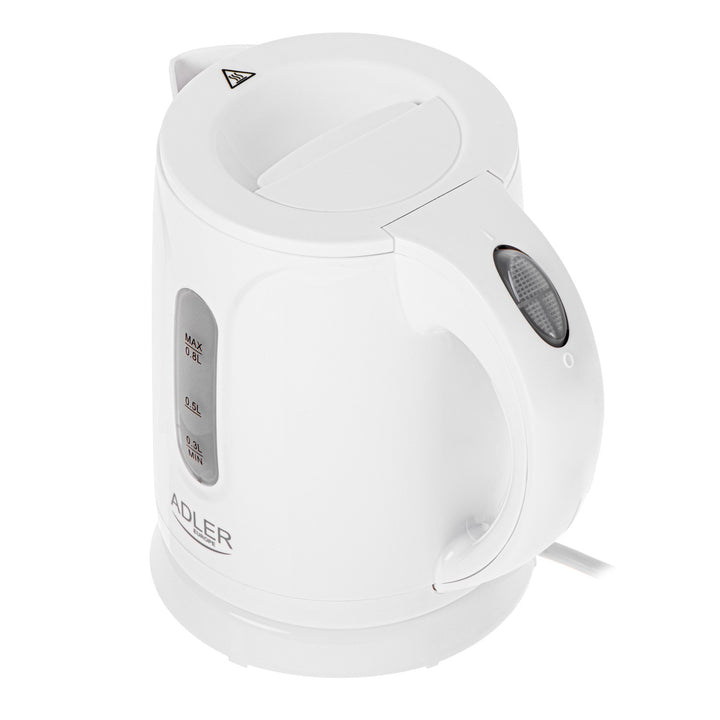 Hervidor eléctrico inalámbrico Adler, capacidad 0,8 l, potencia 850 W, AD1371