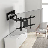 Maclean MC-985 Soporte de TV, VESA máx. 600x400, 37-80", 45kg, brazo largo 915mm