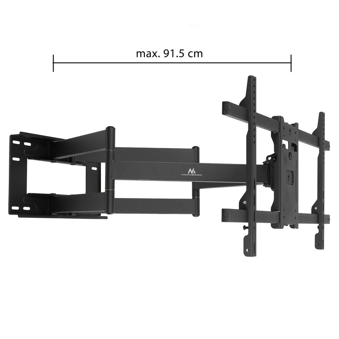 Maclean MC-986 Soporte de TV, VESA máx. 800x400, 37-70", 55kg, brazo largo 915mm