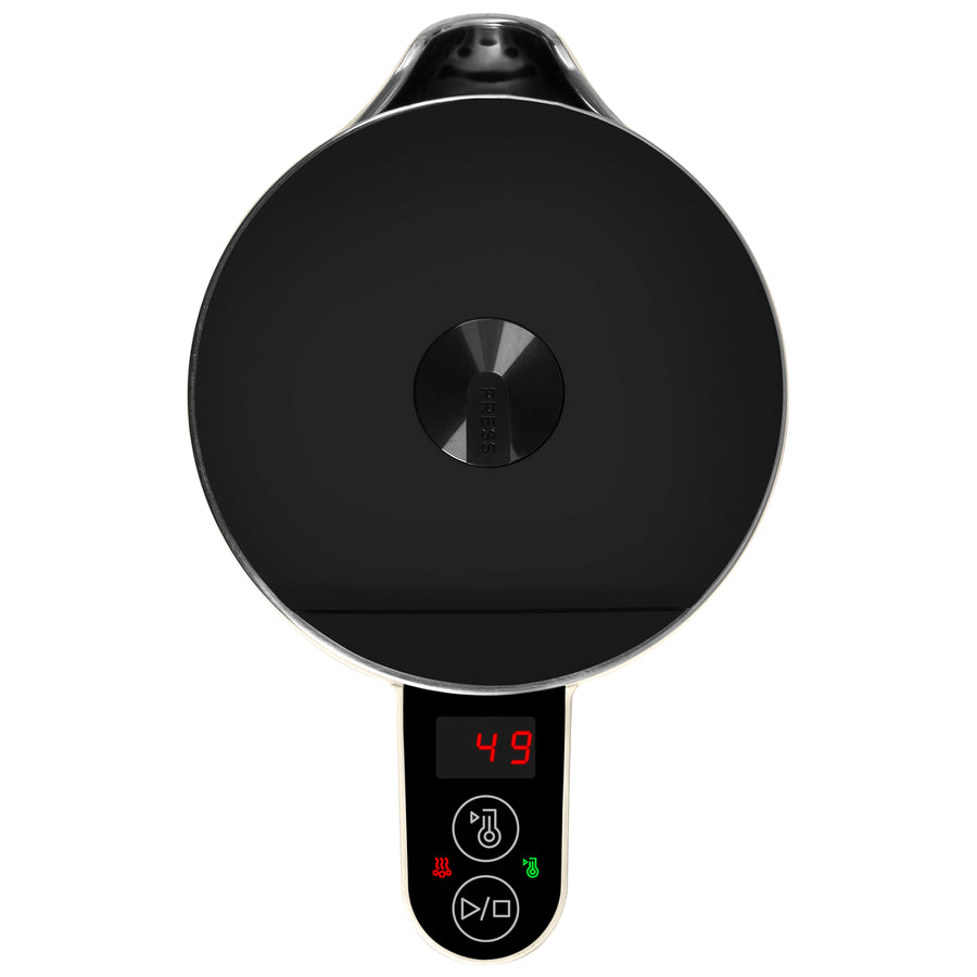 Concept Norwood RK3305 Hervidor de acero inoxidable con control de temperatura para mantener caliente 1,5L 1850-2200W Gris oscuro