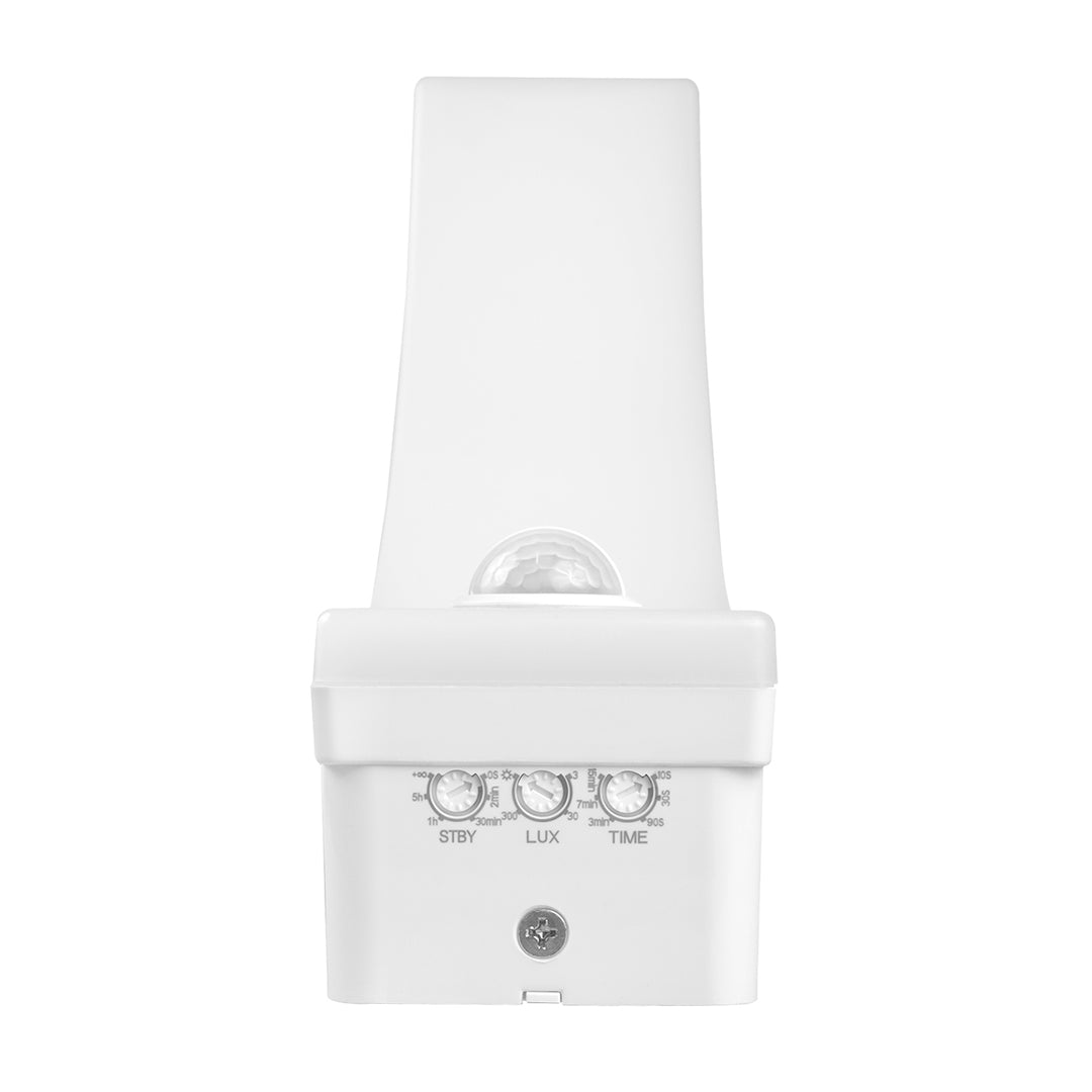 Maclean MCE512 W Aplique LED con Sensor de Movimiento y Crepuscular, Iluminación de Pared para Interior y Exterior, Lámpara 20W, IP65 Resistente al Agua, 2000lm, Blanco Neutro 4000K