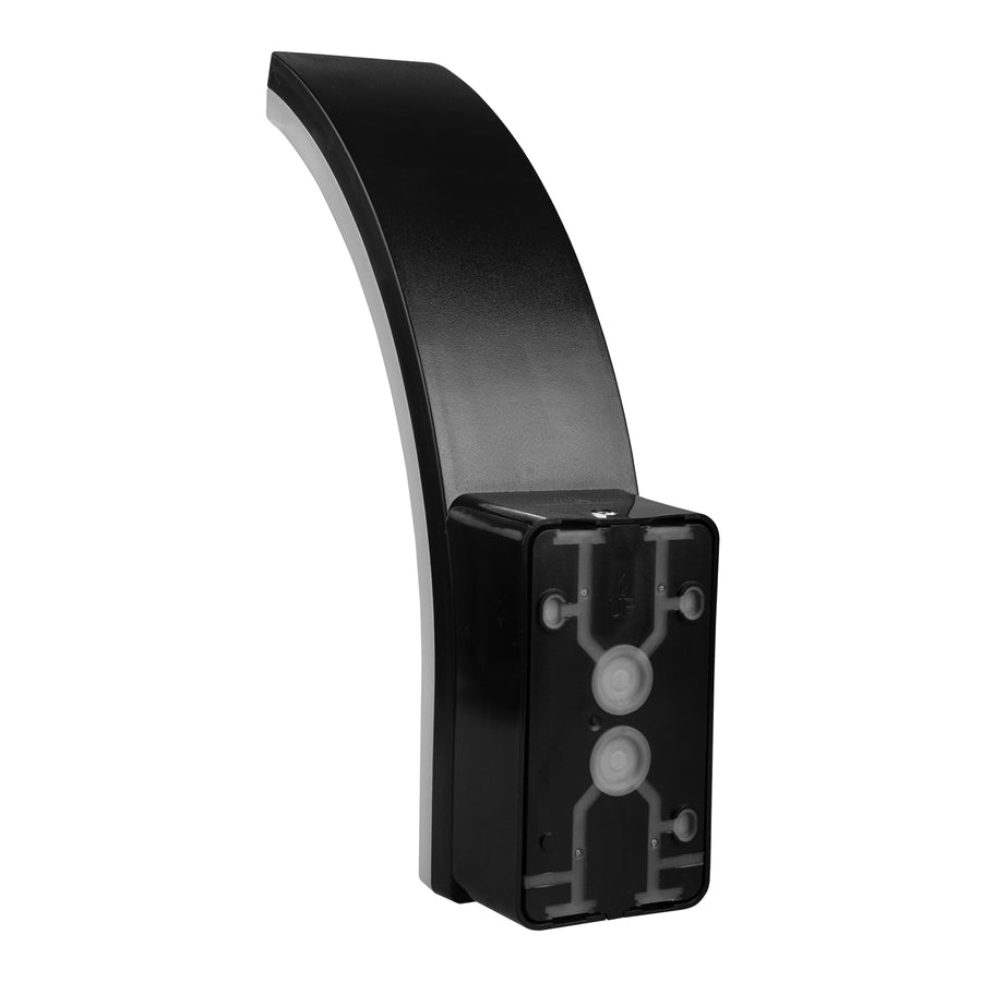 Luminária de parede LED Maclean MCE511 B, iluminação de parede interior e exterior, luminária de parede, 20 W, IP65 à prova de água, 2750 lm, branco neutro 4000 K, alcance de deteção: máx. 10 m