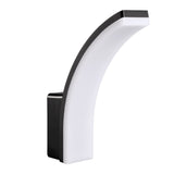 Luminária de parede LED Maclean MCE511 B, iluminação de parede interior e exterior, luminária de parede, 20 W, IP65 à prova de água, 2750 lm, branco neutro 4000 K, alcance de deteção: máx. 10 m