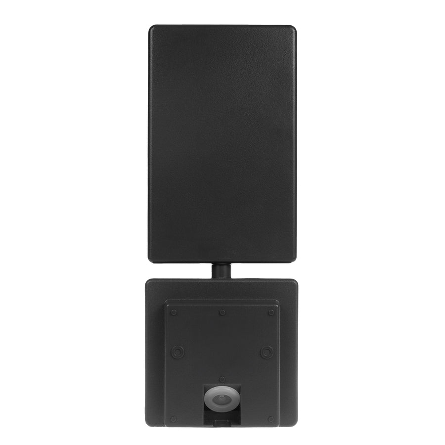 Maclean MCE516 B Luz LED com sensor de movimento e crepúsculo, luminária de parede exterior, 10 W, 800 lm, branco neutro 4000 K, à prova de água IP65
