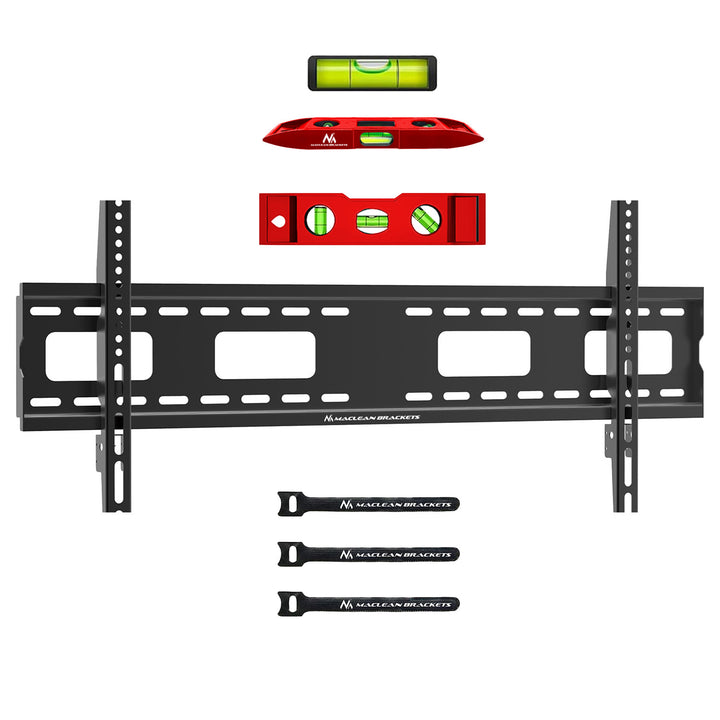 Maclean MC-420 Soporte para TV, Soporte de Pared para Pantallas de 43-120", max VESA 800x400, Carga máx. 120kg