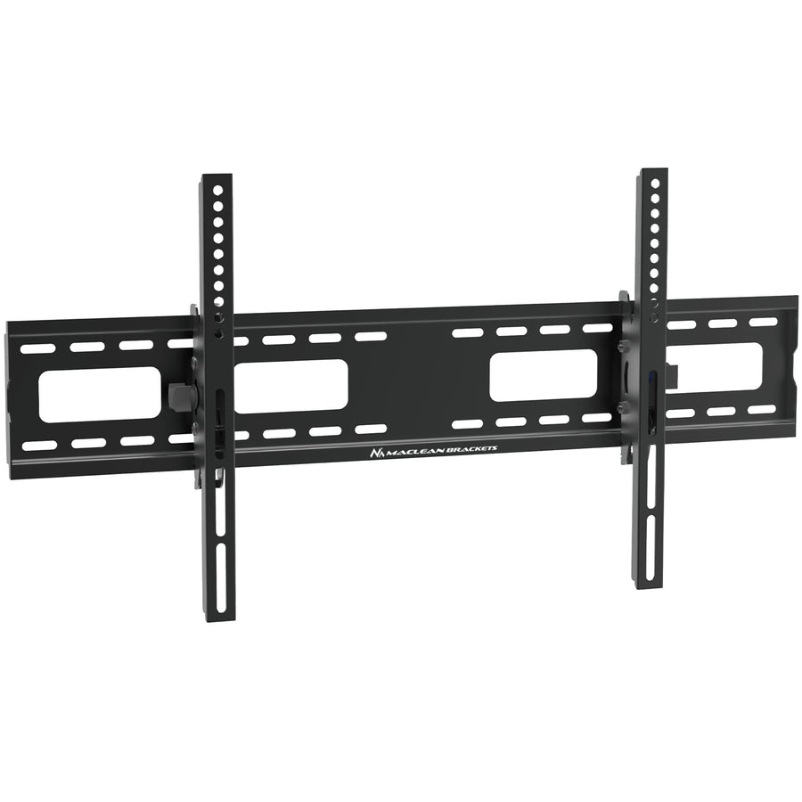Suporte de parede para TV Maclean MC-422, suporte de parede para TV com ecrãs de 43 a 100 polegadas, VESA máx. 800x400, carga máxima de 120 kg, regulação da inclinação de +15° a -15°