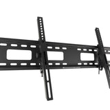 Suporte de parede para TV Maclean MC-422, suporte de parede para TV com ecrãs de 43 a 100 polegadas, VESA máx. 800x400, carga máxima de 120 kg, regulação da inclinação de +15° a -15°