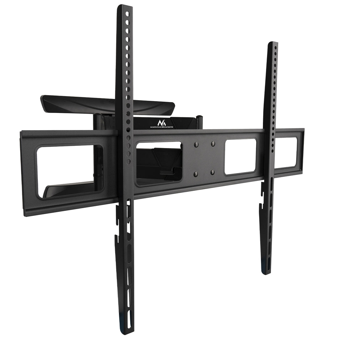 Maclean MC-423 Soporte de TV, Soporte de Pared para Pantallas de 43-100", VESA máx. 800x600, Carga máx. 80kg, Ajuste de Ángulo Horizontal y Vertical, Perfil 50-500mm