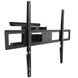 Suporte de parede para TV Maclean MC-423, suporte de parede para TV para ecrãs de 43 a 100 polegadas, VESA máx. 800x600, carga máxima de 80 kg, regulação horizontal e vertical do ângulo, perfil de 50 a 500 mm