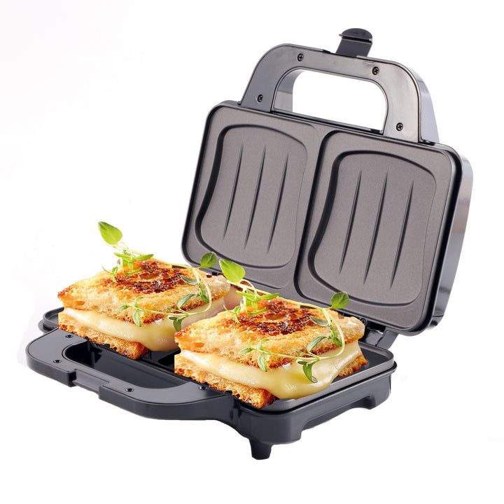 Tostadora de sándwiches Camry, para 2 sándwiches, potencia máxima 1300 W, revestimiento antiadherente, CR 3054