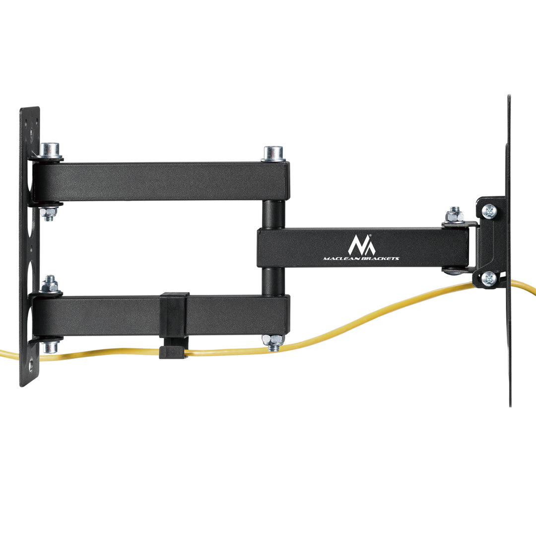 Maclean MC-700N Soporte para TV, Universal, Compatible con Estándar VESA 200x200 máx, 23-43", 30kg, Negro