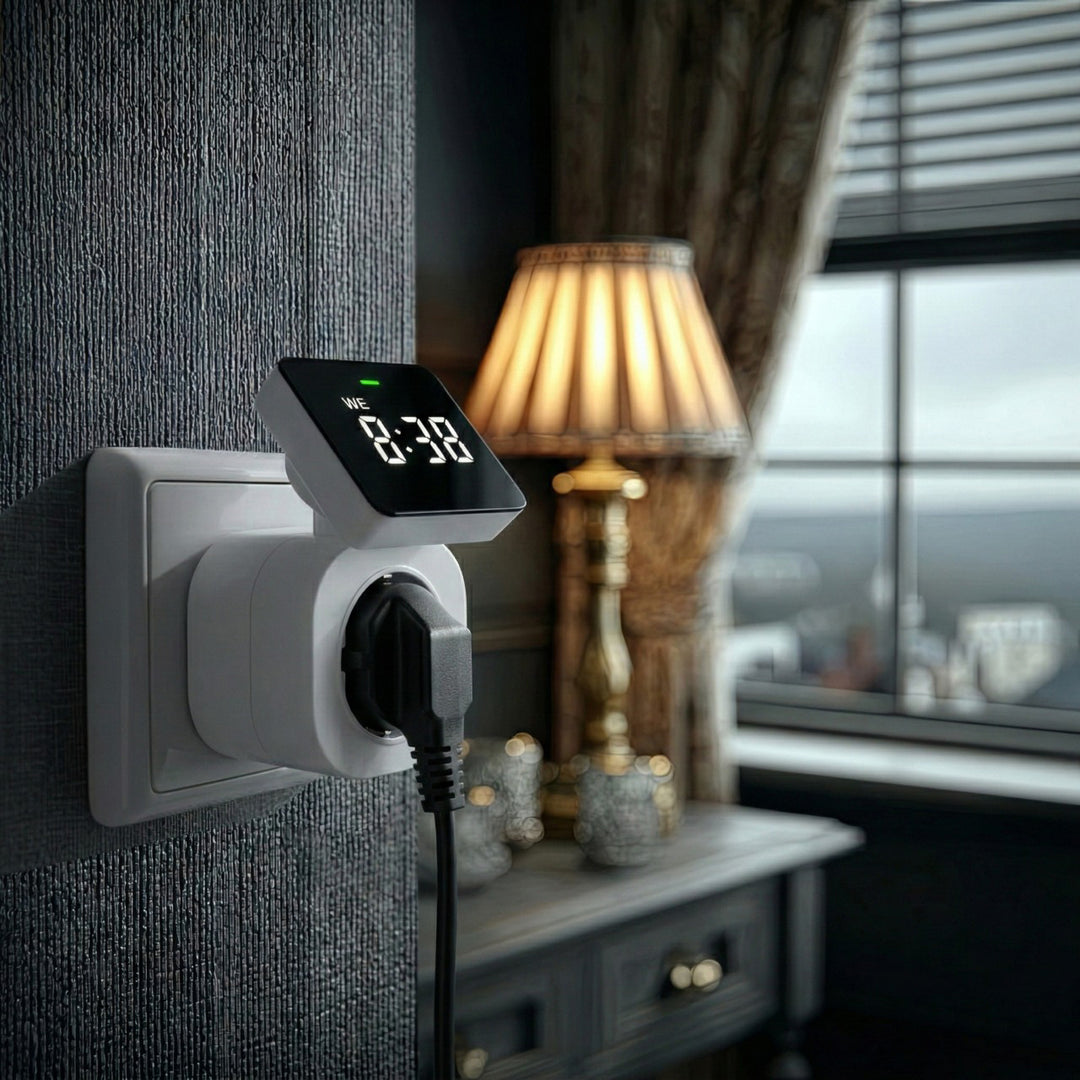 GreenBlue GB610 F Interruptor de Tempo Digital - Temporizador - Programador, Carga Máxima 16A, IP20