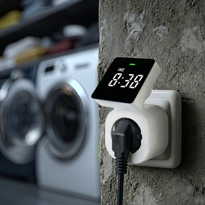 GreenBlue GB610 F Interruptor de Tempo Digital - Temporizador - Programador, Carga Máxima 16A, IP20