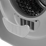 Secador elétrico de carregamento frontal Green Blue GB410, capacidade de 3 kg, 830 W, classe C, 5 programas, dimensões compactas 49,5 x 46 x 59,5 cm para espaços pequenos