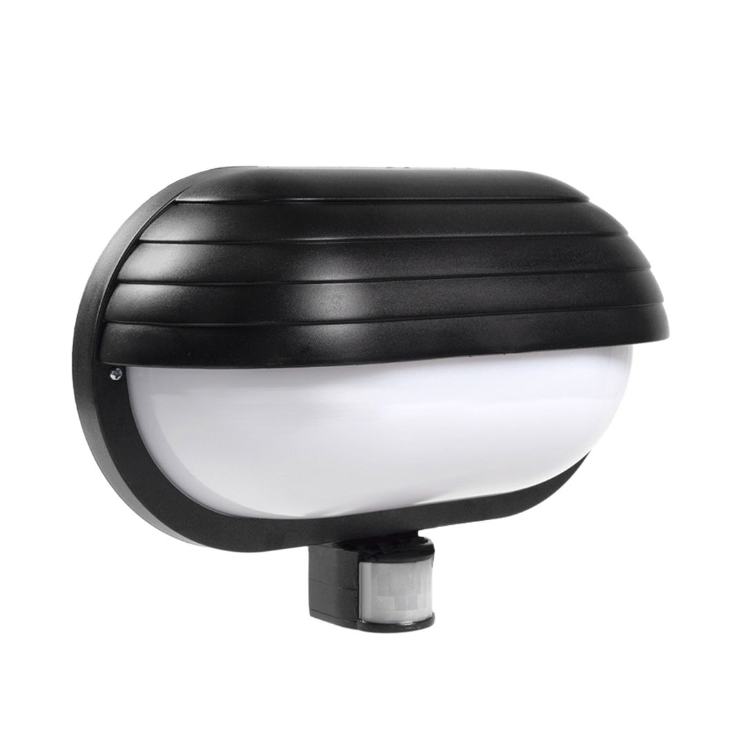 Luminaria de pared Maclean, con sensor PIR, máx. 60W, 180°, MCE33B + LED 4W