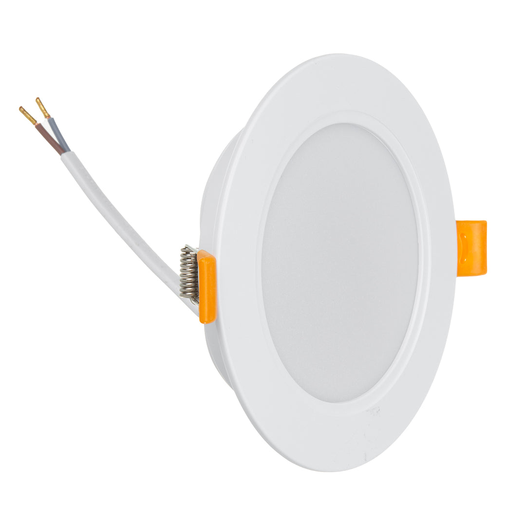 5x Plafón LED Maclean, empotrable SLIM, 9W, Blanco Neutro 4000K, 120*26mm, 900lm, MCE371 R