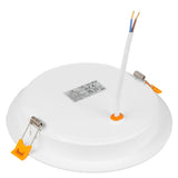 5 painéis de teto LED Maclean, montagem embutida SLIM, 18 W, branco neutro 4000 K, 170 x 26 mm, 1900 lm, MCE372 R