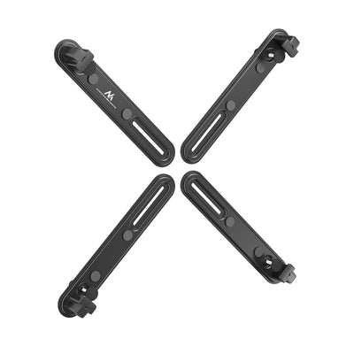 Adaptador de montagem VESA Maclean MC-990 para monitores de 17" a 32", preto, máx. 10 kg.