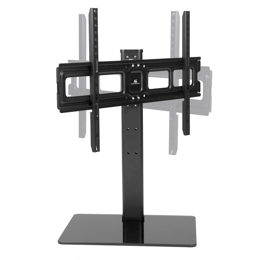 Suporte de TV universal Maclean MC-386 para TVs de 32 a 75" até 40 kg, ajustável em 3 alturas, VESA máx. 600 x 400 mm, suporte de TV, base em vidro temperado
