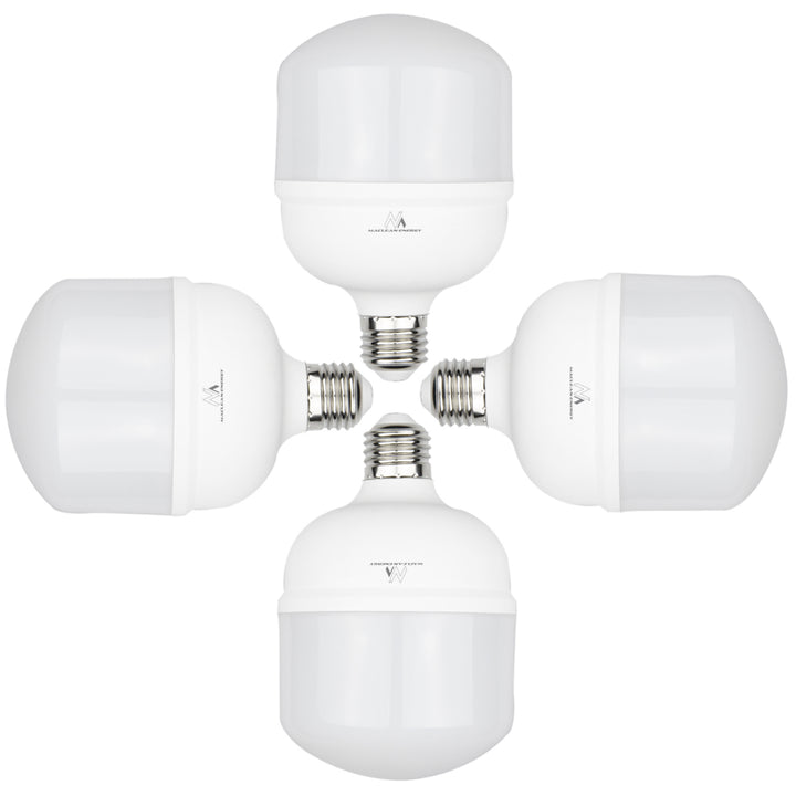 4z Bombilla LED Maclean, E27, 38W, 220-240V AC, blanco frío, 6500K, 3990lm, MCE303 CW