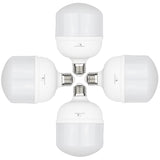 4 lâmpadas LED Maclean, E27, 48 W, 220-240 V CA, branco frio, 6500 K, 5040 lm, MCE304 CW