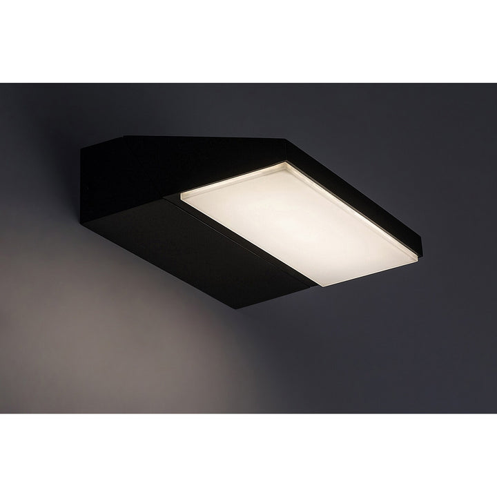 Lámpara Rabalux, Aplique de exterior, Montaje en pared, LED, 13W, IP65, Senica