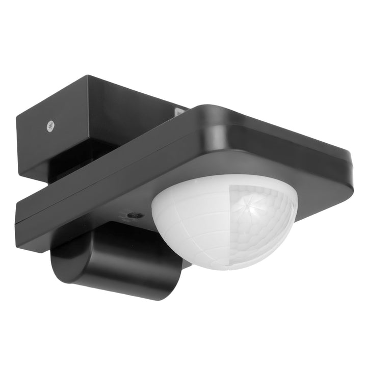 Maclean MCE243 GR Sensor de Movimiento por Infrarrojos y Crepuscular, Rango de Detección de 360° hasta 20 m, Protección IP65 Contra Agua y Polvo, Máx. 2000W, Infrarrojo PIR, Interior y Exterior