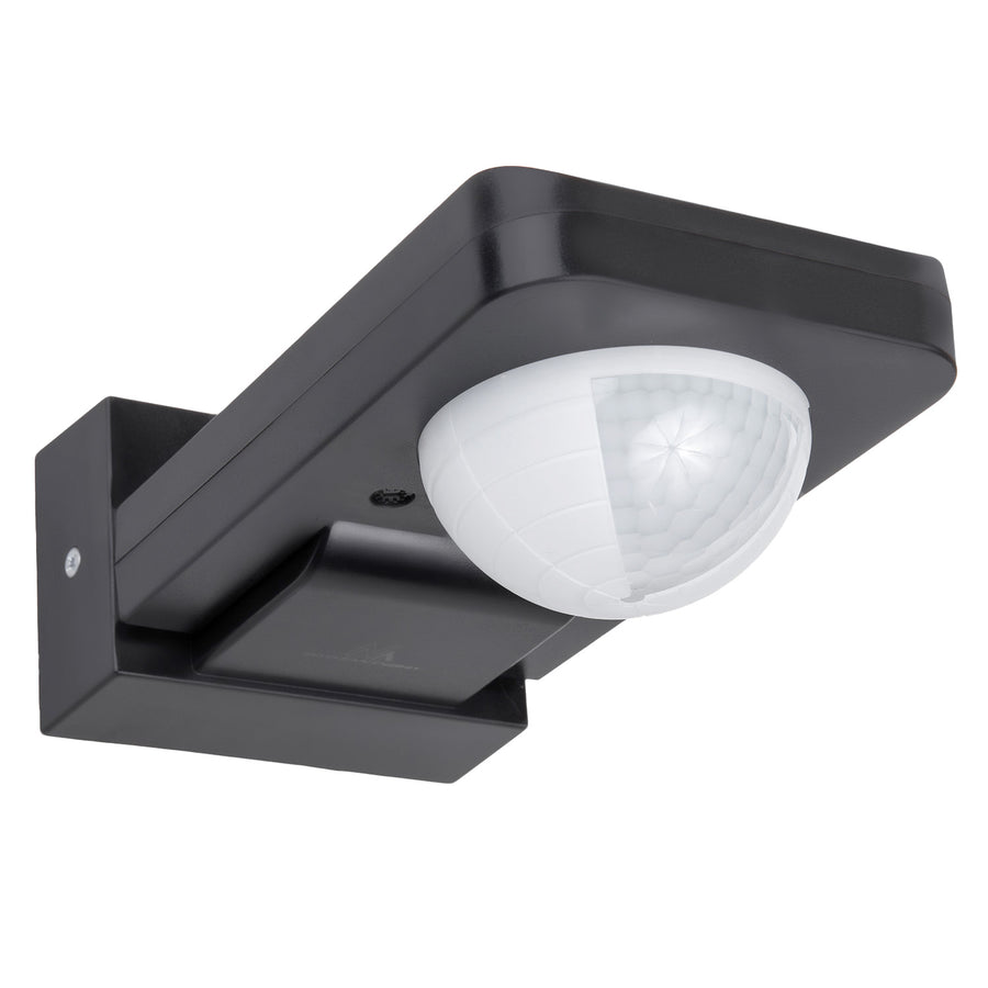 Sensor de movimento infravermelho e crepuscular Maclean MCE243 GR, alcance de deteção de 360° até 20 m, proteção IP65 contra água e poeiras, máx. 2000 W, infravermelhos PIR, interno e externo