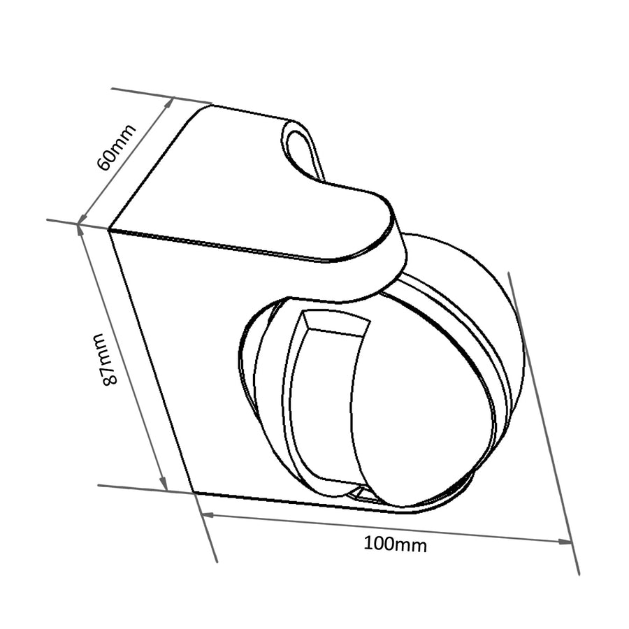 Sensor de movimento infravermelho Maclean MCE358 GR Sensor PIR de 180° com sensor infravermelho de crepúsculo IP44 | Uso interno e externo | Alcance até 12 m | Carga de 300/1200 W