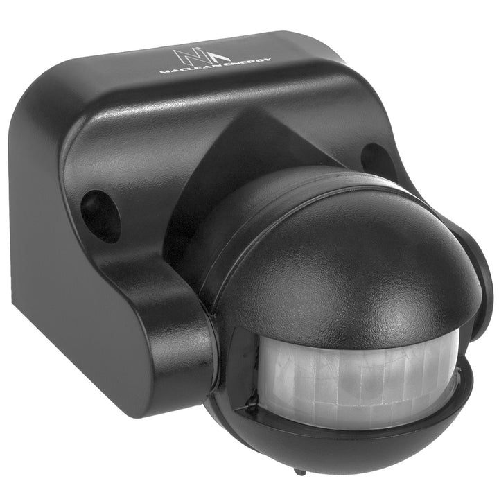 Maclean MCE358 GR Sensor de Movimiento por Infrarrojos Sensor PIR de 180° con Sensor Crepuscular Infrarrojo IP44 | Uso en Interiores y Exteriores | Alcance hasta 12 m | Carga 300/1200W