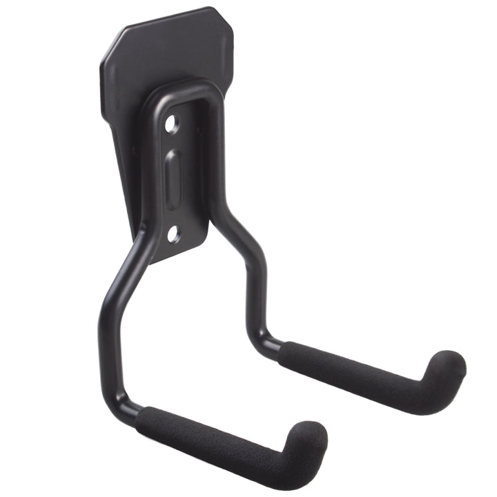 Maclean MC-439 Gancho de Garaje, Soporte de Pared para Neumáticos, Escaleras, Bicicletas, Gancho de Pared para Organización, Colgador de Herramientas, Carga máx. 35kg (Distancia a la pared: 9 cm)