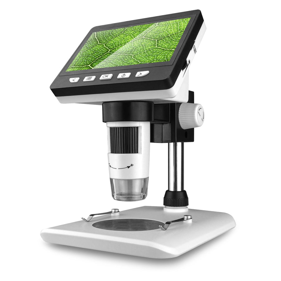 Microscópio digital Lamex LXM289, ecrã LCD, ampliação 1000x, 1080p