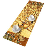 Caminho de Mesa Bertoni em Feltro, 115x40cm, Estampado Artdeco
