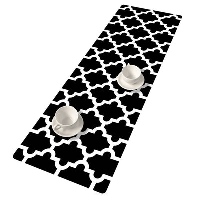 Caminho de Mesa Bertoni em Feltro, 95x33cm, Estampado Noite Marroquina