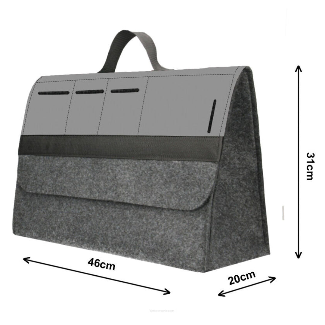 Arco Design Bolsa, Organizador de maletero de coche, 46x20cm, B-LUX Automotive