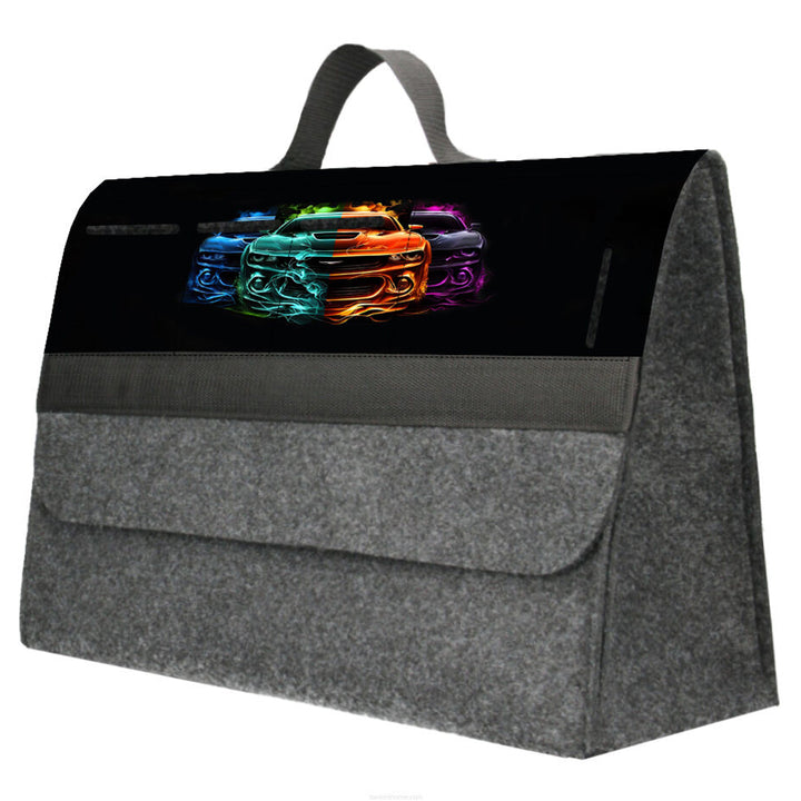 Arco Design Bolsa, Organizador maletero coche, 46x20cm, B-LUX Dream Cars